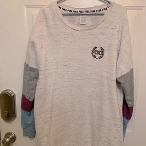 Pink multi colt sweatshirt